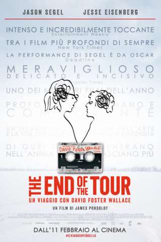 The End of the Tour - Un viaggio con David Foster Wallace [HD] (2015 CB01)