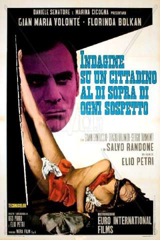 Indagine su un cittadino al di sopra di ogni sospetto [HD] (1970 CB01)