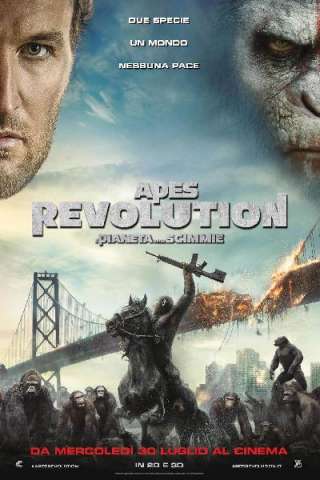 Apes Revolution - Il pianeta delle scimmie [HD] (2014 CB01)