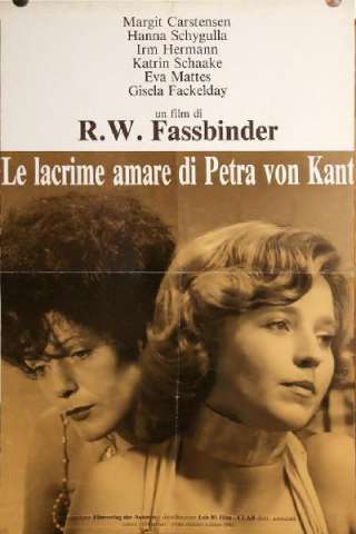 Le lacrime amare di Petra Von Kant [HD] (1972 CB01)