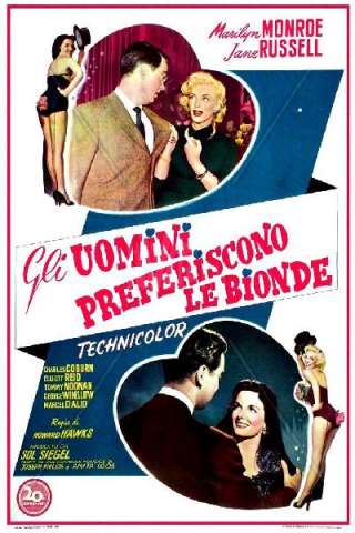 Gli uomini preferiscono le bionde [HD] (1953 CB01)