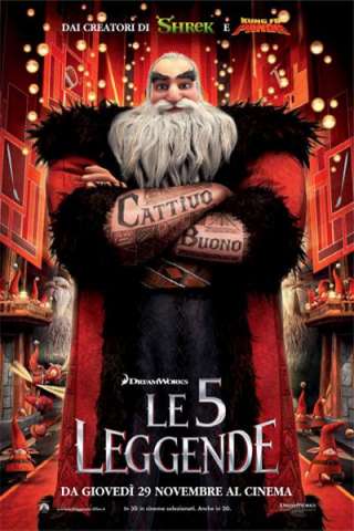 Le 5 leggende [HD] (2012 CB01)