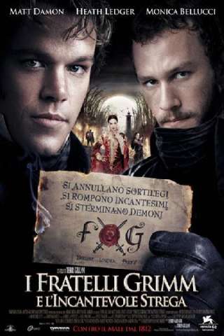 I fratelli Grimm e l'incantevole strega [HD] (2005 CB01)