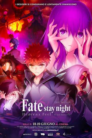 Fate/Stay Night: Heaven's Feel 2 - Lost Butterfly [HD] (2019 CB01)