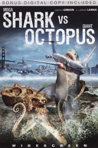 Mega Shark vs. Giant Octopus [DVDrip] (2009 CB01)