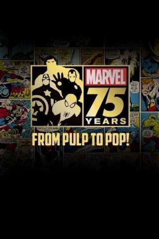 Marvel: 75 Years, From Pulp to Pop! [DVDrip] (2014 CB01)