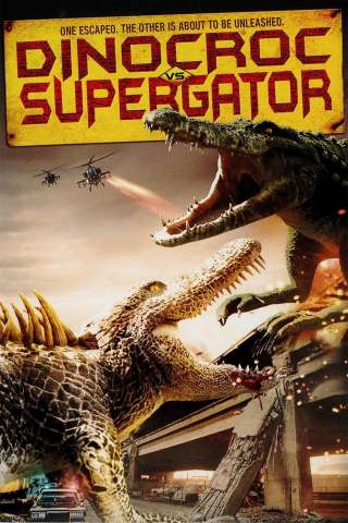 Dinocroc vs. Supergator [DVDrip] (2010 CB01)